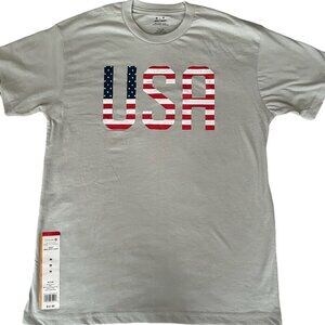 Celebrate It USA America Flag Crewneck T-shirt Size Mens M